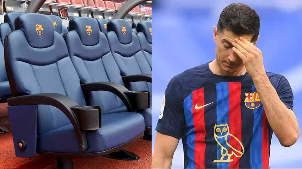 El delantero polaco tuvo una aceptable primera temporada con el Barcelona.